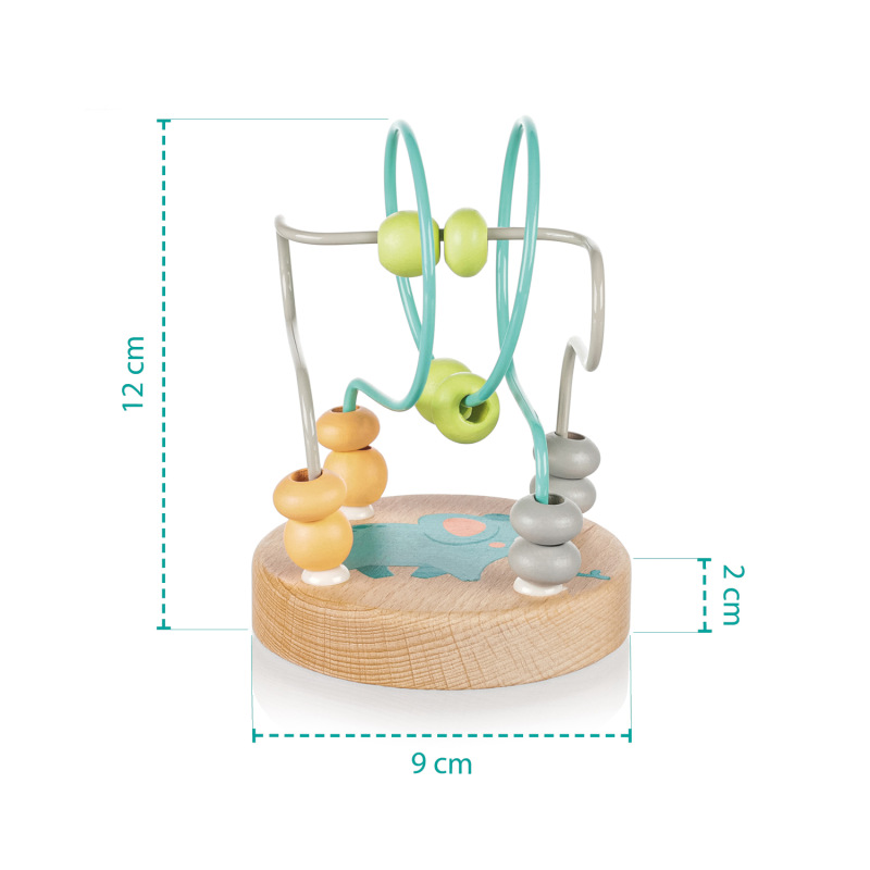 Dřevěná aktivity hračka, Giraffe 3