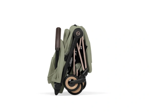 Cybex COYA Style 2026 rám RoseGold - Sage Green 5