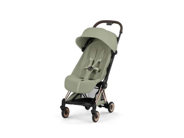 Cybex COYA Style 2026 rám RoseGold - Sage Green