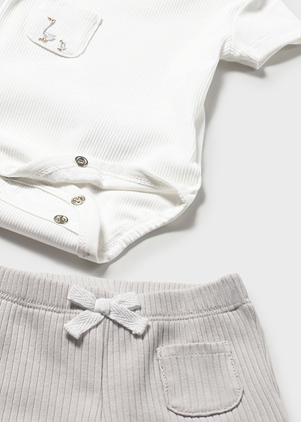 Mayoral Knit Set Silver 1