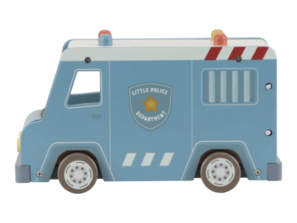 Policajná dodávka drevená 5