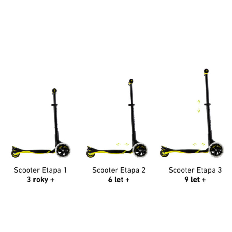 smarTrike Xtend Scooter 2025 yellow 2