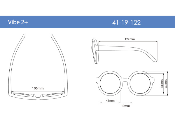 Sluneční brýle Vibe 2+, Matte Mauve 1