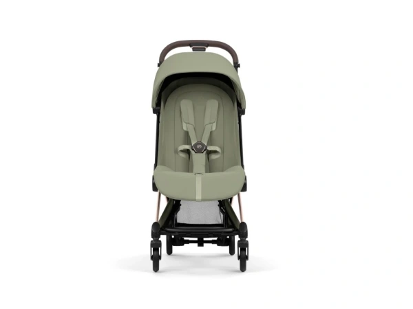Cybex COYA Style 2026 rám RoseGold - Sage Green 3