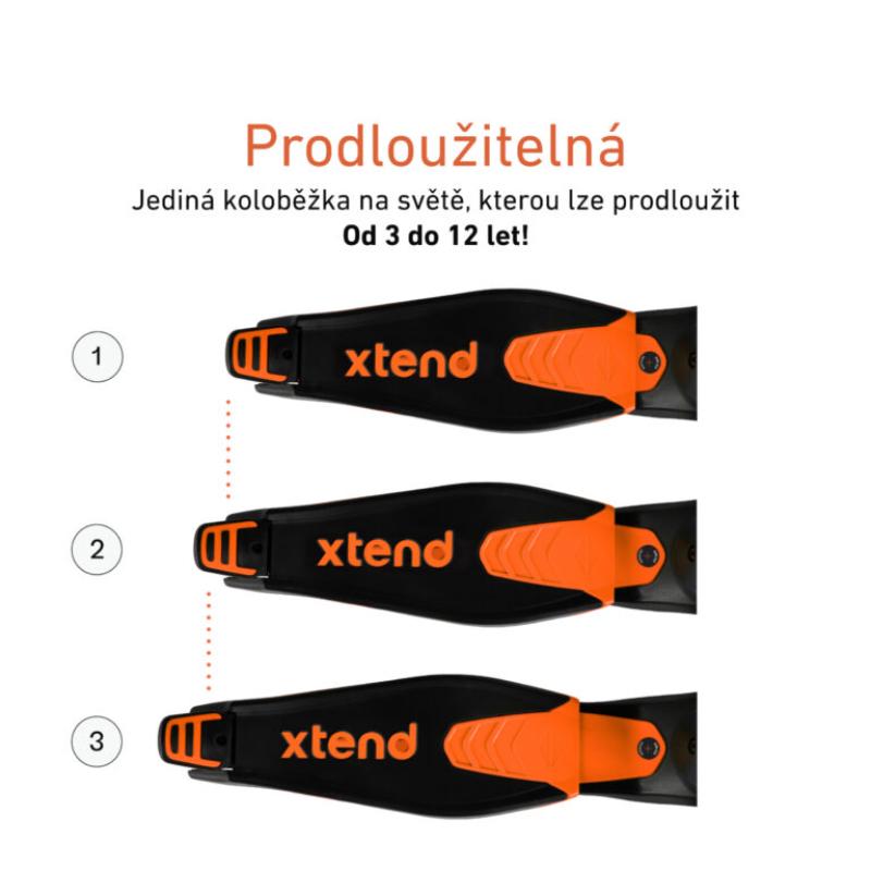 Kolobežka SmarTrike Xtend Scooter Orange od 3 - 12 rokov 4