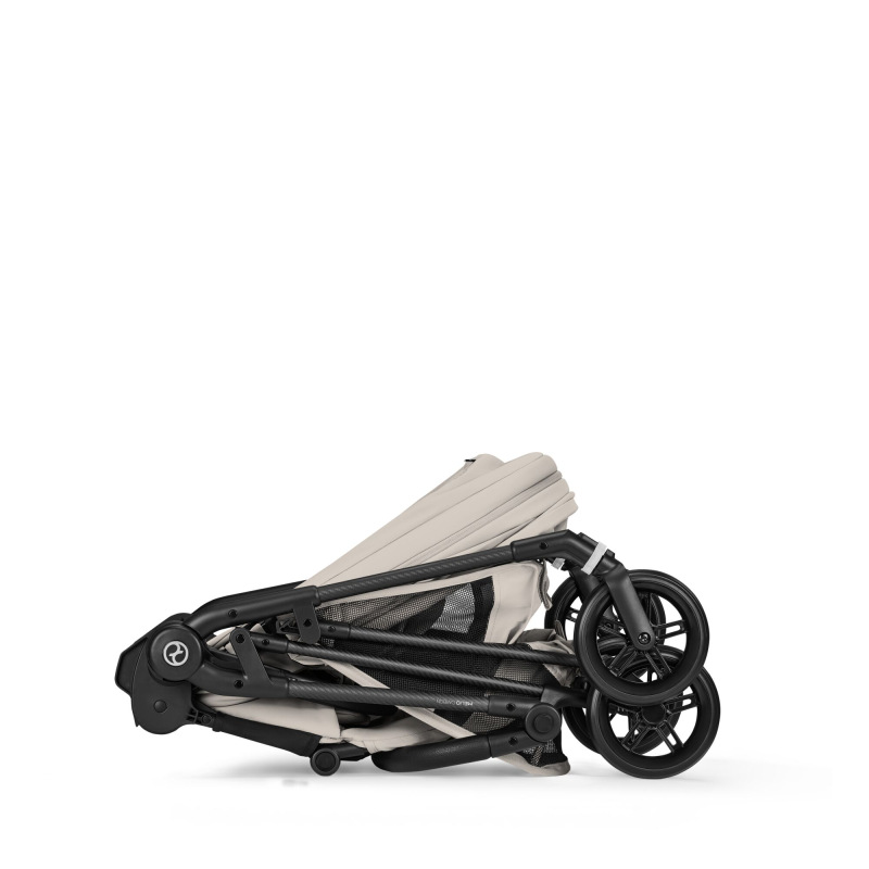 Cybex Melio Carbon 2026 - DUNE GREY, ľahká bugina 11