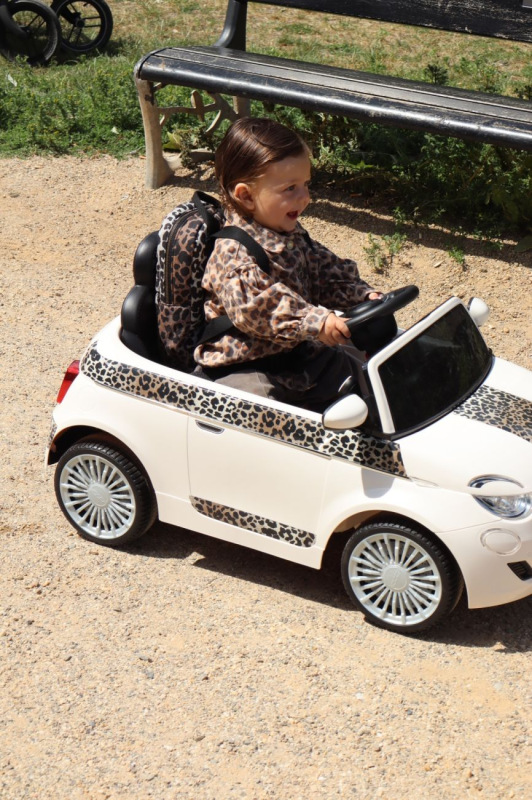 STUDIO NOOS - Soft - Mekký Bavlněný Mini BACKPACK | Hazel Leopard 1