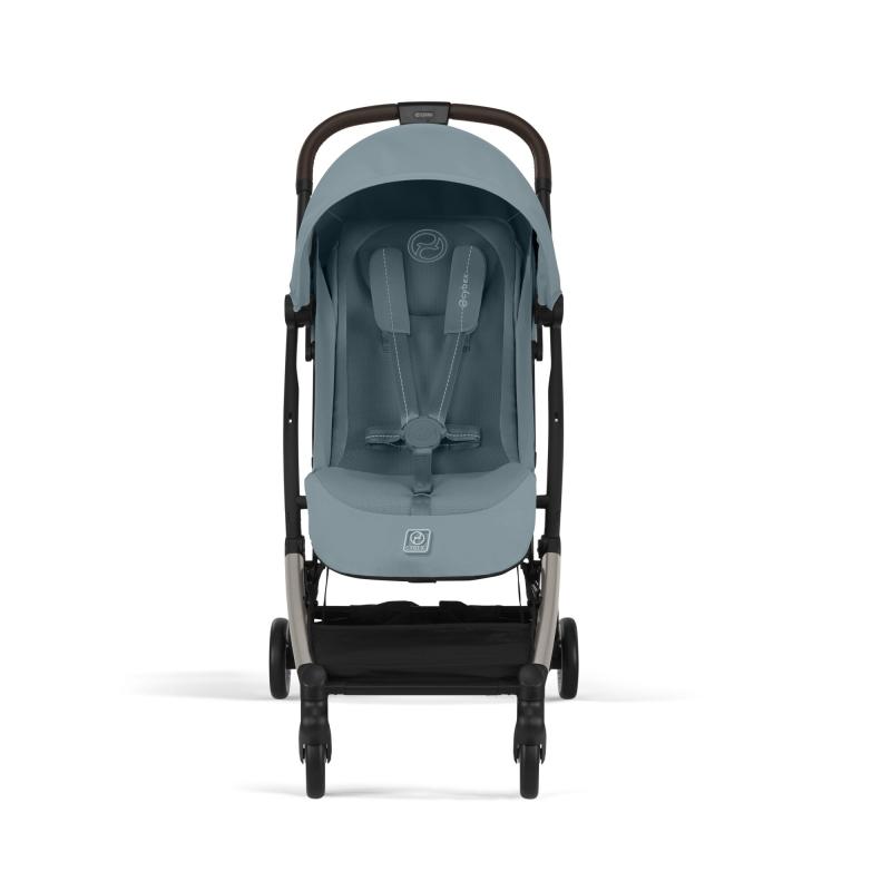 Kočík do lietadla Cybex Orfeo 2025 Stormy Blue, Taupe frame 1