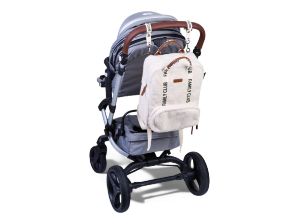 Prebaľovací batoh Family Club Signature Teddy Off White 11