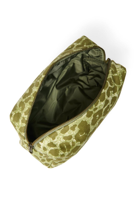 STUDIO NOOS - Cotton POUCH - kabelka | Green Leopard 1