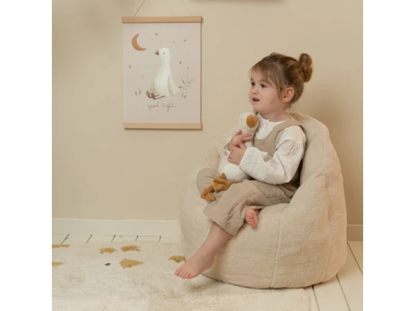 Kreslo detské plyšové Soft Beige 3