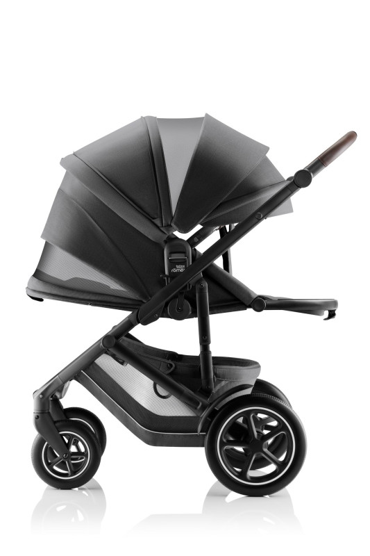 Sada kočíka Smile 5Z + hlboká vanička + autosedačka Baby-Safe PRO Style, Mineral Grey 7