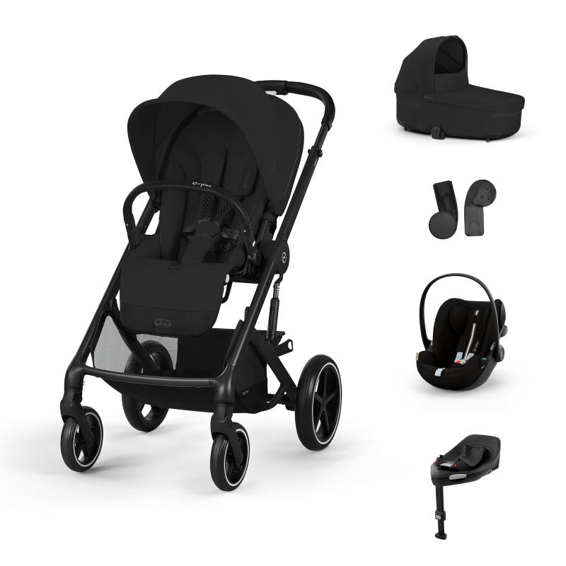 CYBEX BALIOS S Lux 2025 SET M / MOON BLACK + CLOUD G plus