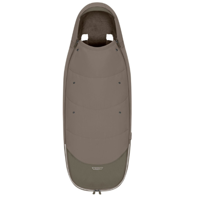 Kočík Cybex Priam Comfort 2026, rám Matt Black - COCONUT BROWN + Fusak Platinum 3