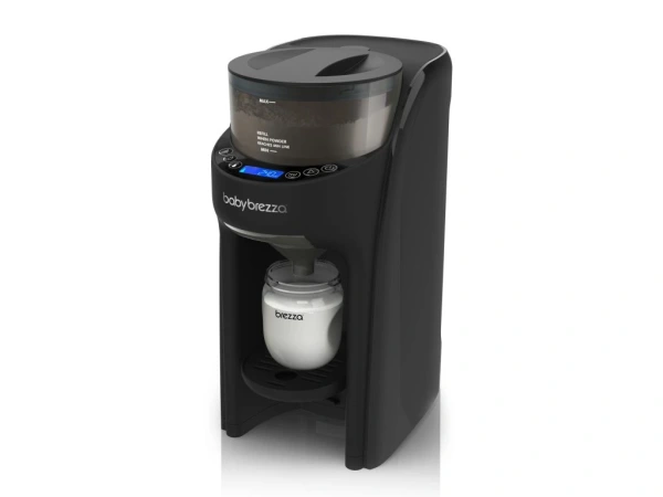 Baby Brezza Formula Pro Advanced All Black - prístroj na prípravu dojčenského mlieka