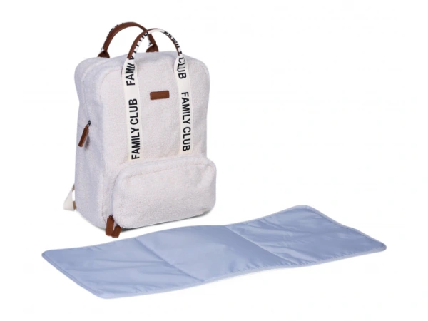 Prebaľovací batoh Family Club Signature Teddy Off White 1