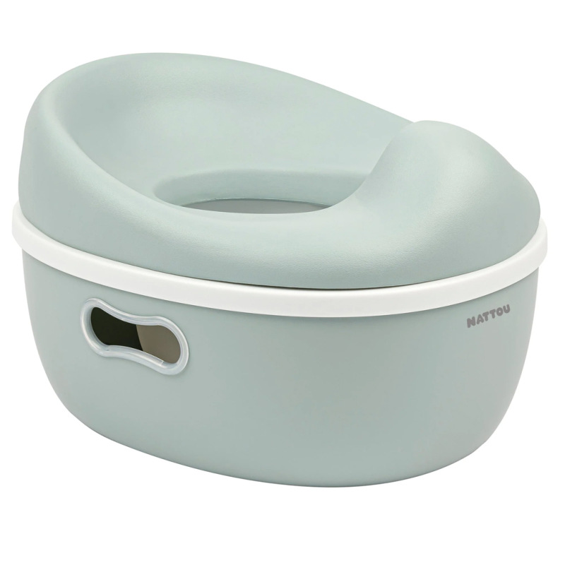 NATTOU Nočník učiaci 3v1 Potty Sage green