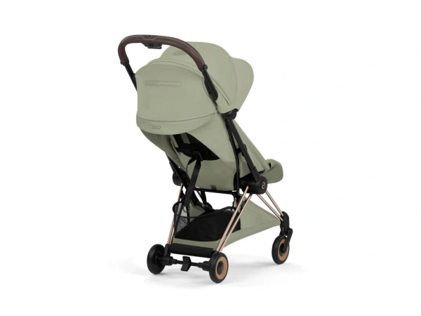 Cybex COYA Style 2026 rám RoseGold - Sage Green 4