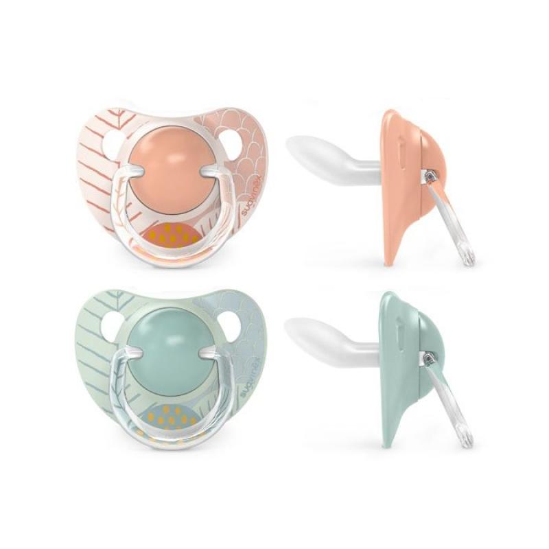 SUAVINEX | Cumlík anatomický silikon +18 m 2 ks Dreams 1