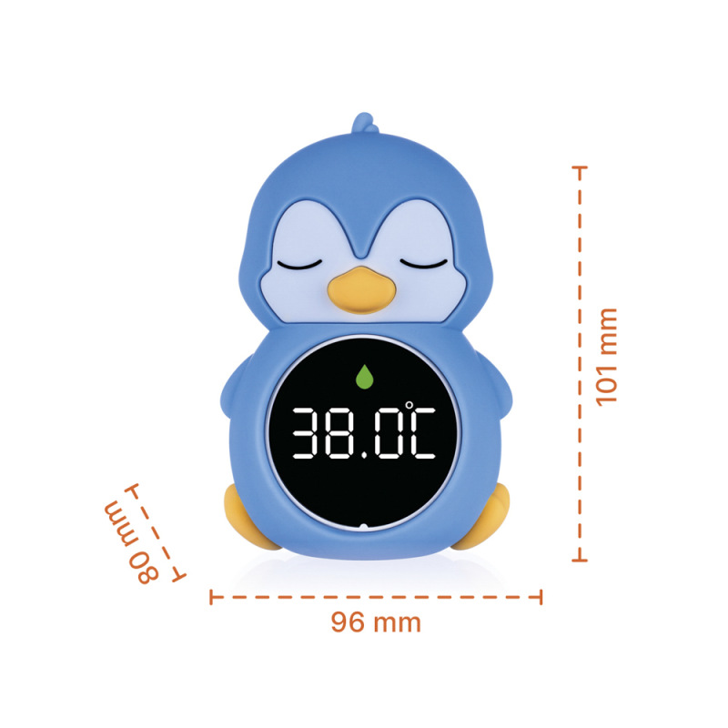 Silikónový digitálny teplomer 3v1, Penguin 1