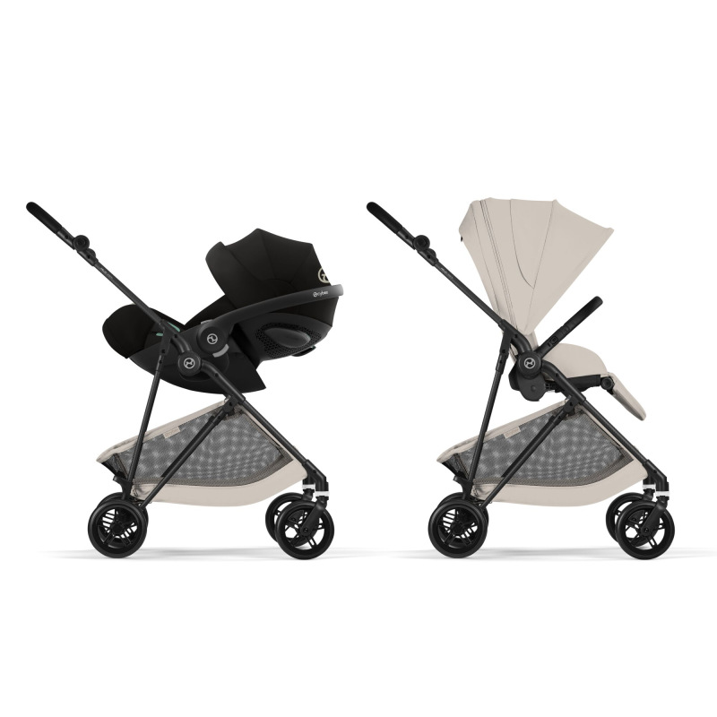 Cybex Melio Carbon 2026 - DUNE GREY, ľahká bugina 13