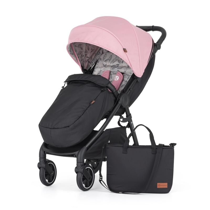 PETITE&MARS Kočík športový Royal3 Black Rose Pink