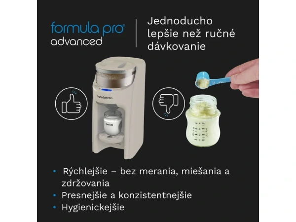 Baby Brezza Formula Pro Advancedmliekovar - Oatmeal 8