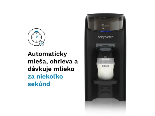 Baby Brezza Formula Pro Advanced All Black - prístroj na prípravu dojčenského mlieka 2