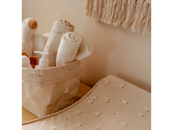 Podbradník bandana 2 ks Husa Newborn Naturals 1