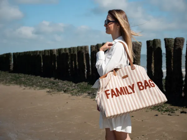 Cestovná taška Family Bag Canvas Nude