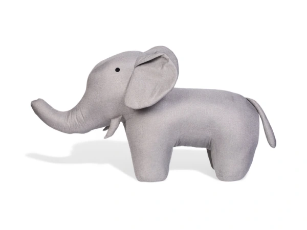 Slon textilný stojaci Grey 3