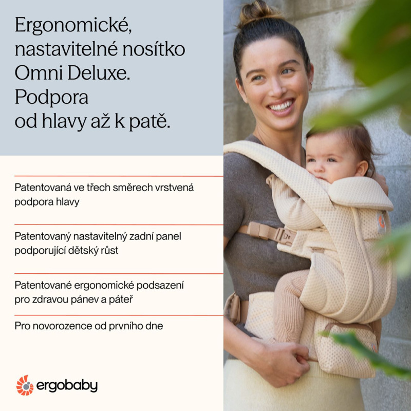 ERGOBABY | OMNI DELUXE Coton - Natural Beige 7