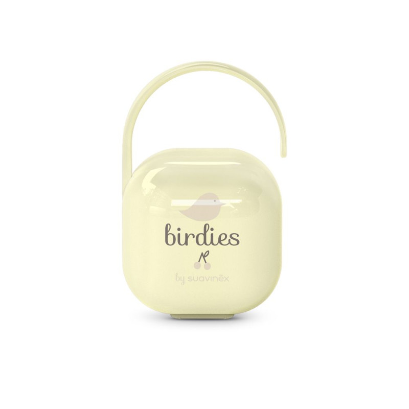 SUAVINEX l Krabička na cumlík BIRDIES - žltá