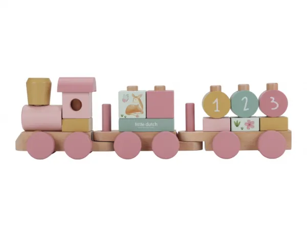 Detský drevený Vláčik Little Dutch Fairy Garden 1