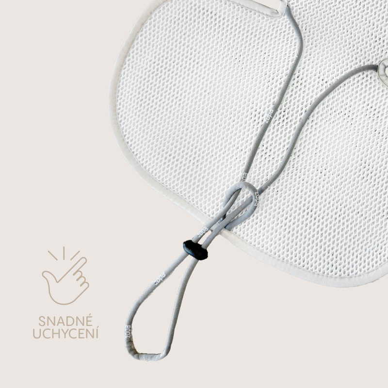 Priedušná podložka do autosedačky Breeze sk. 1, Boss Grey 4