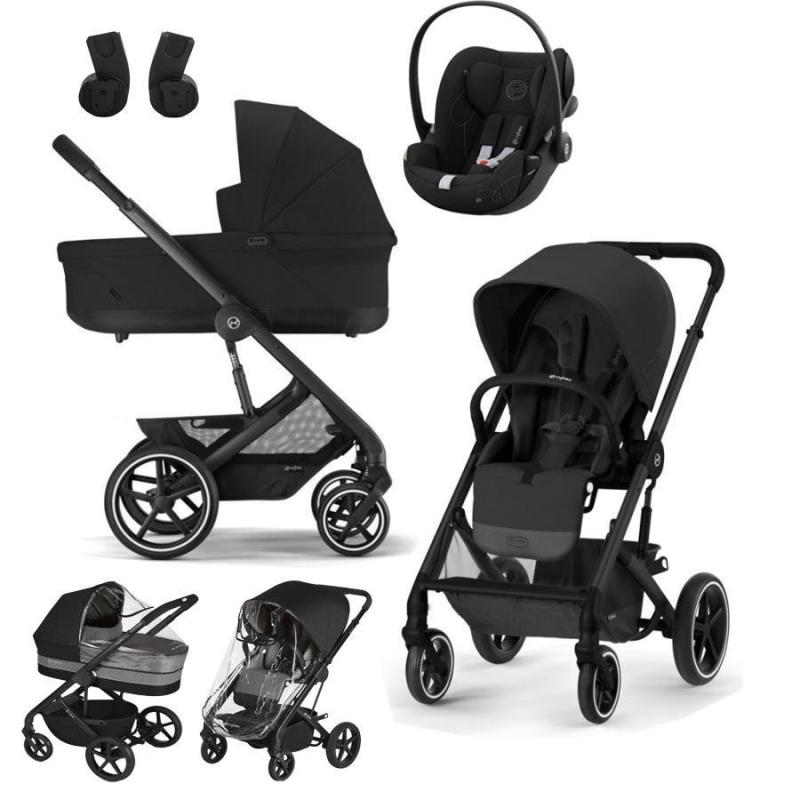 CYBEX BALIOS S Lux XL SET MOON BLACK + CYBEX CLOUD G