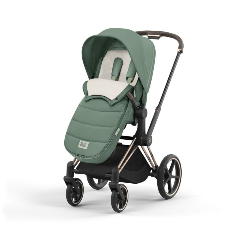 Fusak do kočíka CYBEX Platinum, Leaf Green 1