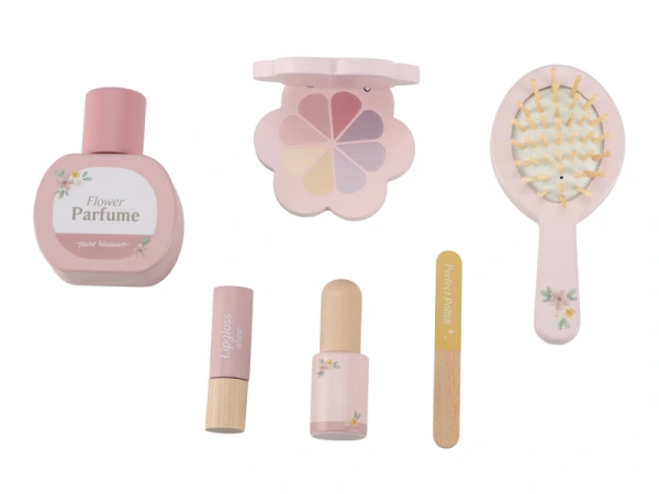 Toaletný stolík drevený Pink 4