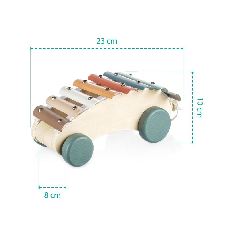 Dřevěný tahací xylofon, Xylophone