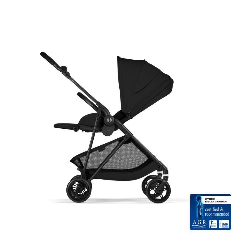 Cybex Melio Carbon 2026 - MAGIC BLACK, ľahká bugina 2