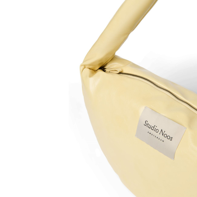 STUDIO NOOS - Leather Cross Body Bag | Butter Yellow 4