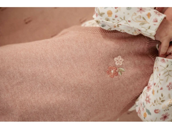 Overal pletený Fairy Pink veľ. 74 3