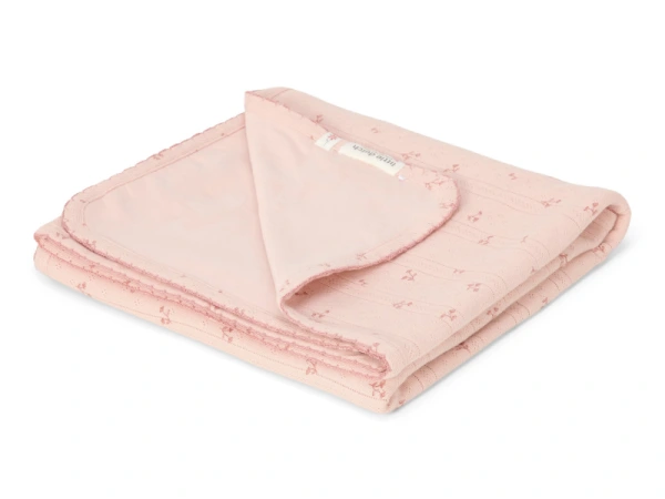 Mäkká deka do kočíka a postieľky Little Dutch Pure Blossom 70×100 cm