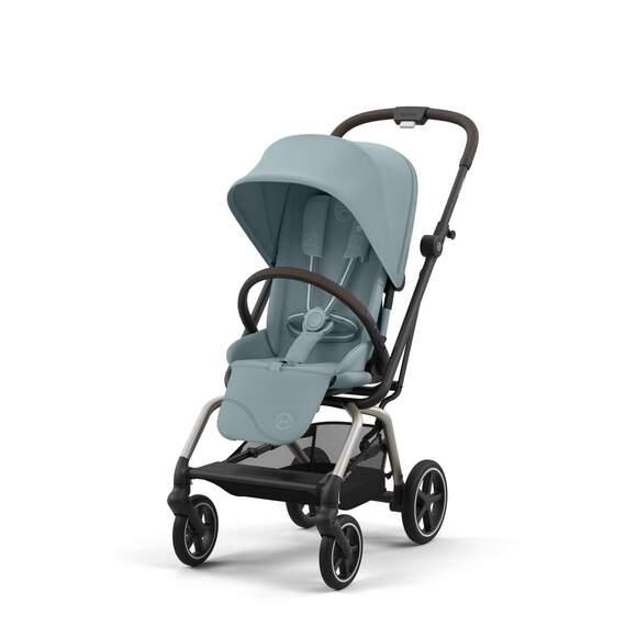 Cybex Eezy s Twist+ 2 Bugina 2025 Stormy Blue, Taupe frame