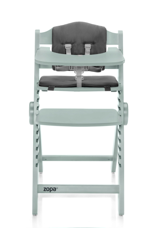 Drevená jedálenská stolička Clipp & Clapp, Pistacio Green 8