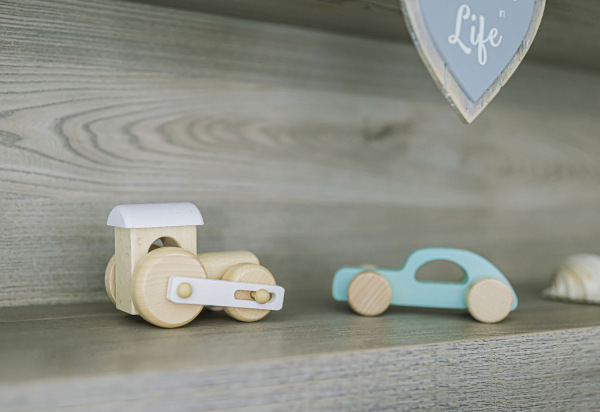Dřevěné sportovní autíčko, Mint 6