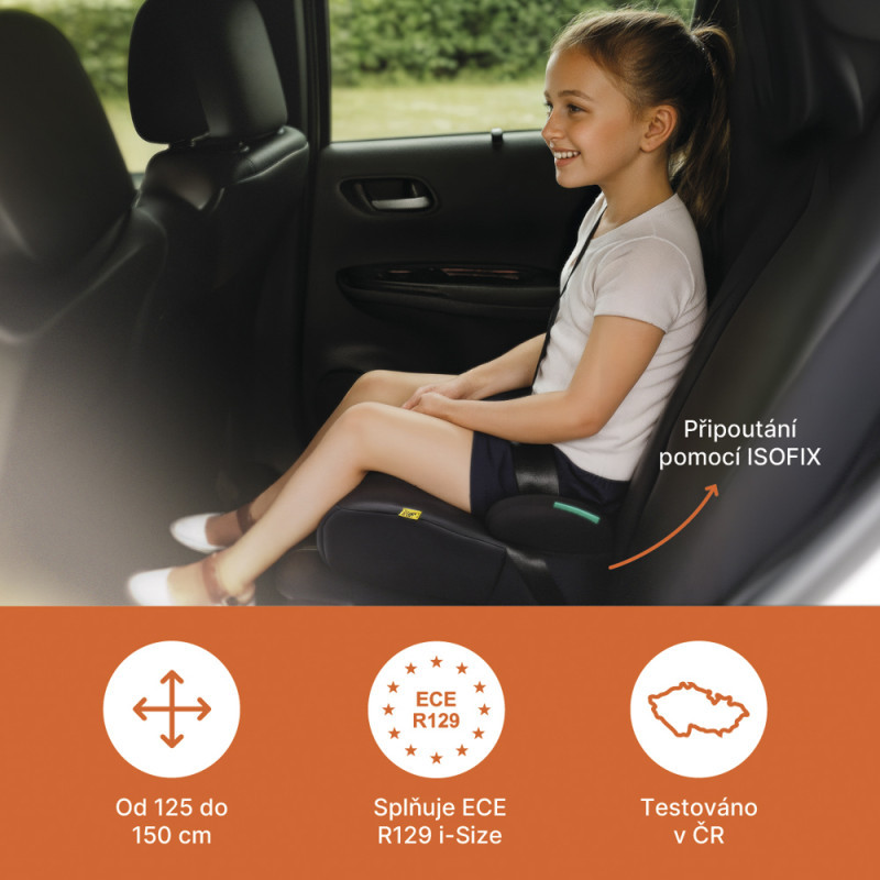 Autosedačka Kappa R129 isofix, Black 1