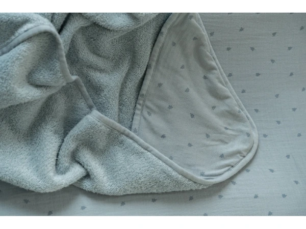 Osuška s kapucňou 100x100 cm Pure Denim Blue 5