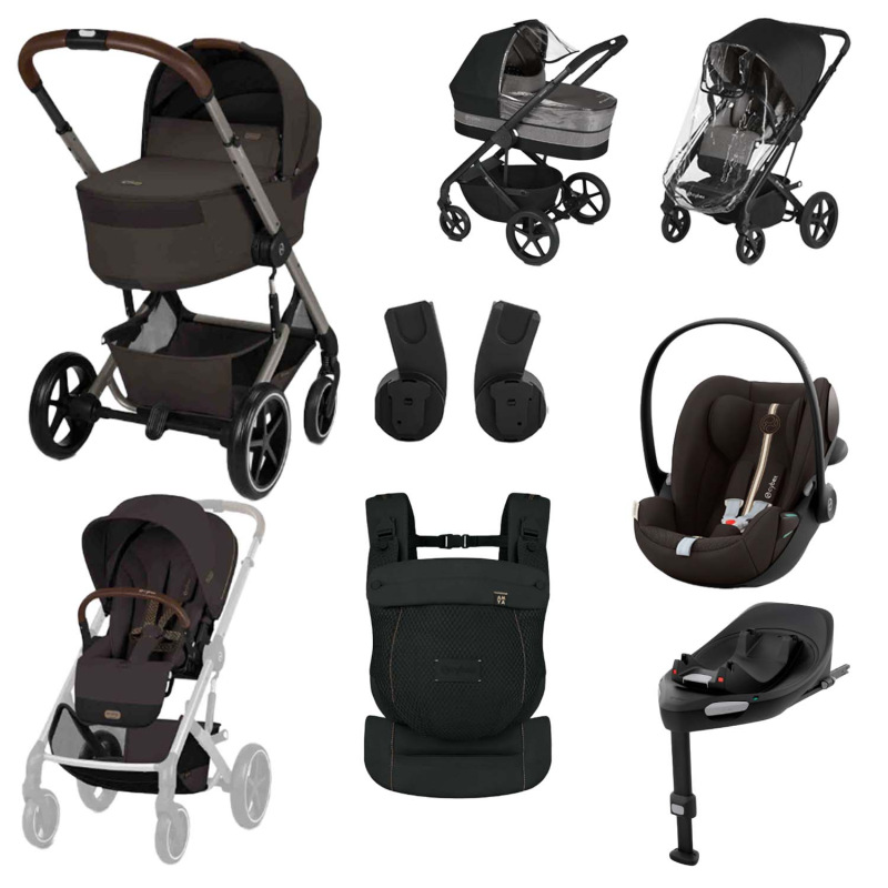CYBEX Balios S Lux 2026 Set XL Fold Cot + nosič AMYA – Brown