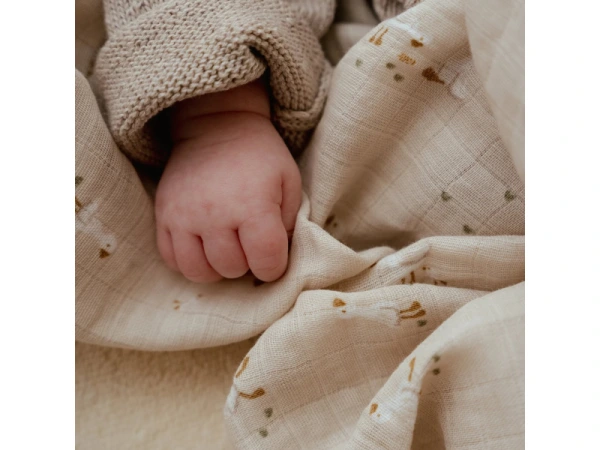 Plienka zavinovacia 120x120 cm Husa Newborn Naturals 6